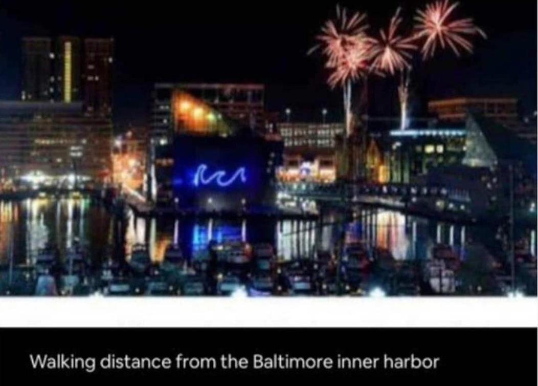 Lux House Of Champagne 2Br 2Ba Free Parking & Wifi Apartment Baltimore Exterior photo